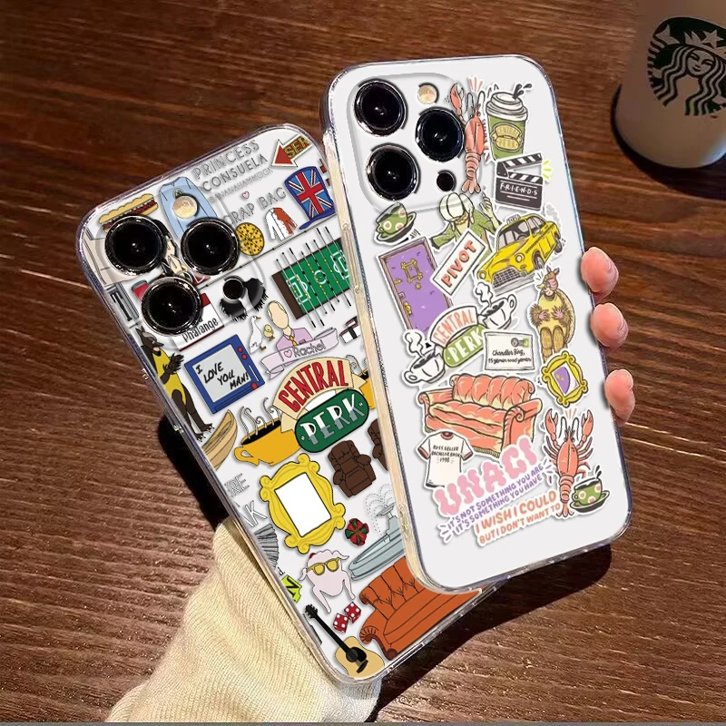 Friends TV Soft Case for Moto G Stylus G85 G41 G5 Plus G50 G51 G5S G6 Play G60 G7 Power G71 G5 G9