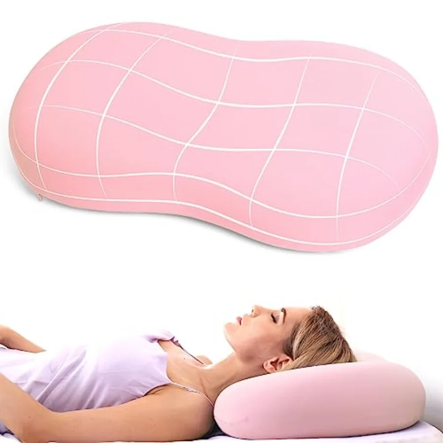 

Cervical Memory Foam:Neck s for Pain Relief Sleeping - Ergonomic for Neck and Shoulder Pain Contour Support Bed for Side Back S