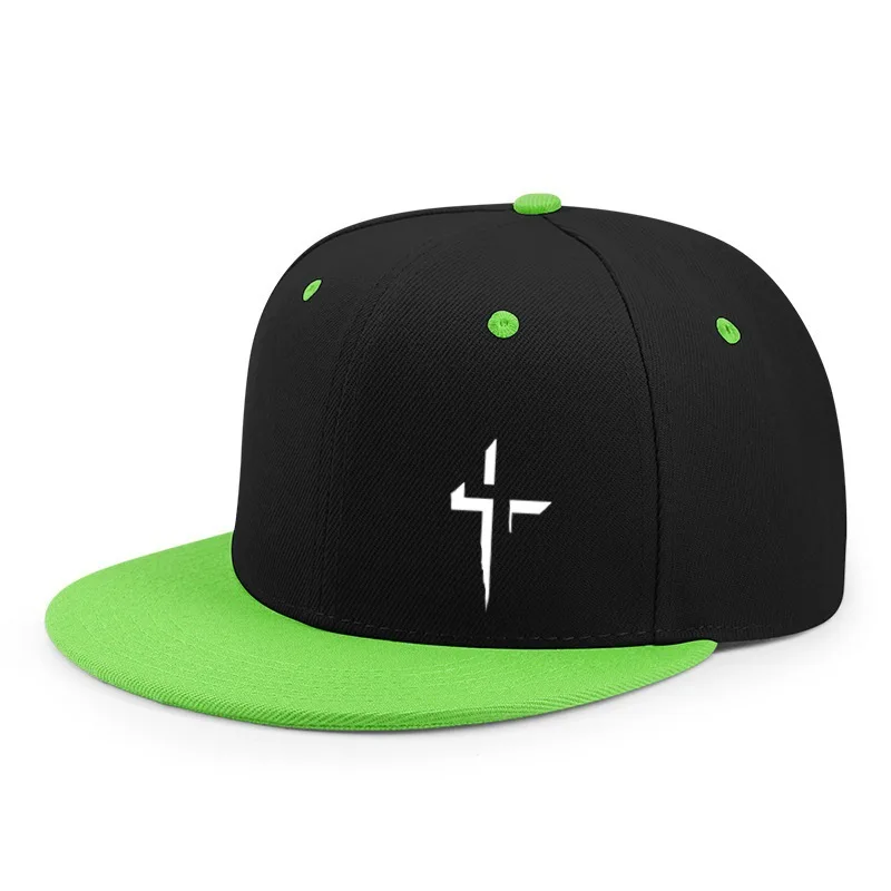 Mode leichte Sommer Baseball Caps Kreuz verstellbare Sonnenschutz Hüte Retro Unisex Snapback Caps für Männer Frauen – Detail 4