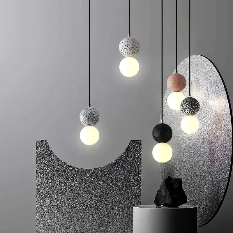 

Nordic Modern Pendant Lights Hanging Lighting Fixtures LED for Living Room Bedroom Kitchen Suspension Lamps