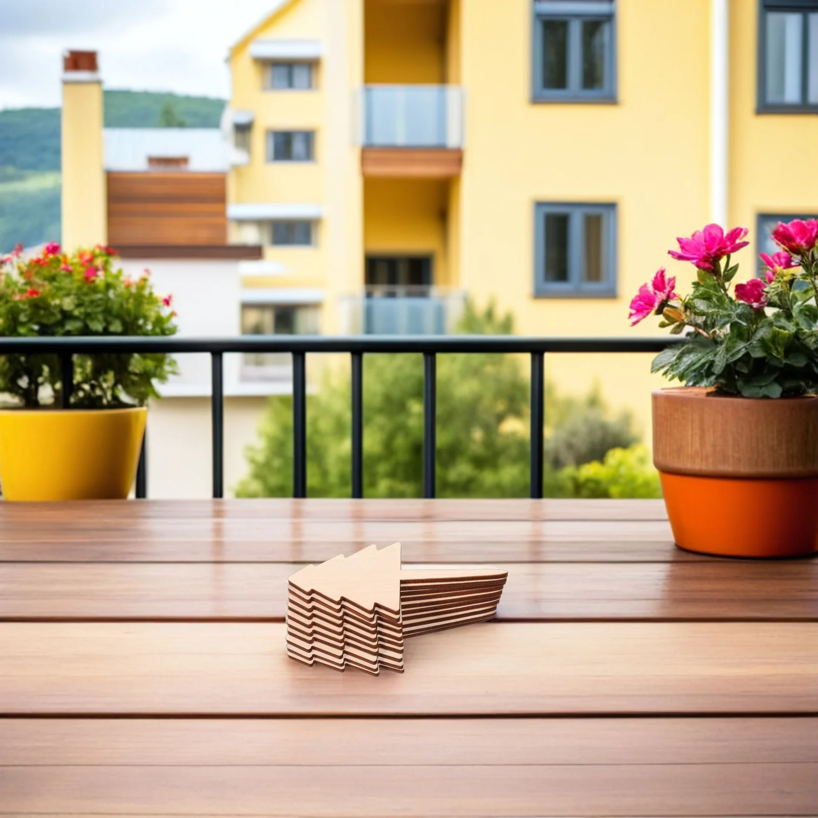 

10Pcs Christmas Tree Bamboo Plant Label Stakes Garden Markers Blank Writable Signs for Vegetables Flowers Herbs Indoor Outdoor