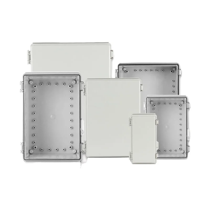 ABS IP65 Waterproof Junction Enclosure, Stainless Steel Latch, for Outdoor Distribution & Splicing