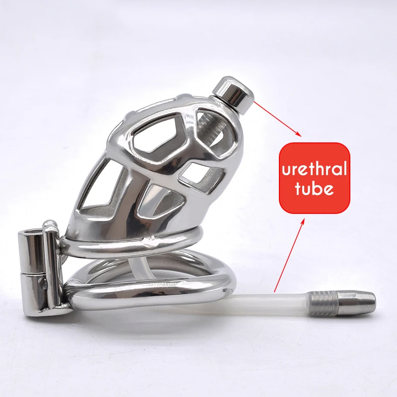 New Mamba Metal Chastity Cage Devices Penis Lock Penis Cage Cock Rings Men Cuckold Lockdown Bird Adult Sex Toys For Men Gay 18+ view 6