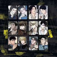 28Pcs Korean Webtoon Photo Card Set - 3 Inch Collectible Manga Character Collectible Lomo Cards 