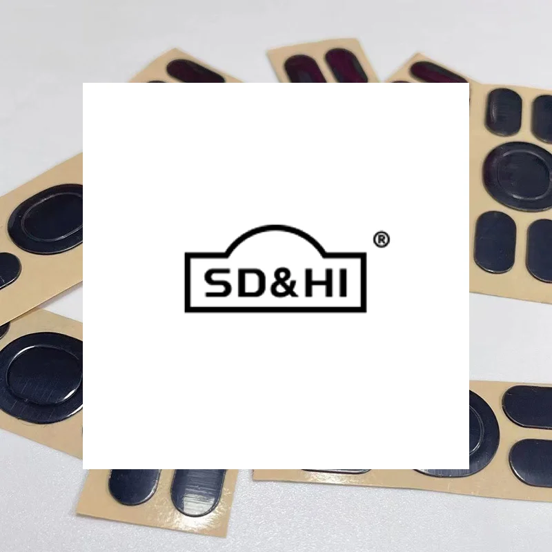 

1 комплект черных накладок-глайдов для мыши G102 G304, нескользящие наклейки для ножек мыши