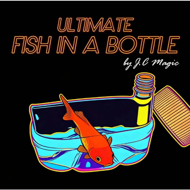 

Ultimate Fish in a Bottle от J.C — внешний вид золотой рыбки, фокус крупным планом и сценическая иллюзия, магия, трюк, реквизит для фокусников