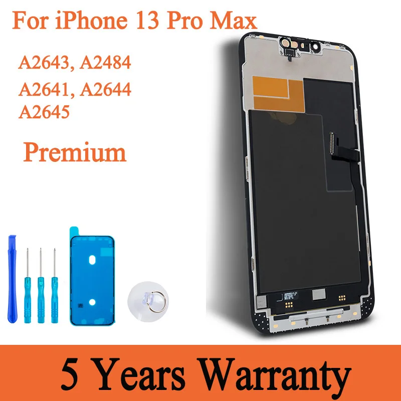 استبدال شاشة LCD لجهاز iPhone 13 Pro Max بمواصفات أصلية: تقييم شامل لرقم الموديل A2484