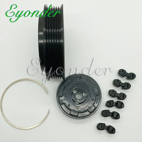 Imagen 2 del producto Polea de embrague de compresor de aire acondicionado 6SEU16C AC A/C para JEEP COMPASS PATRIOT DODGE CALIBER 2,0 2,4 55111410 AF 55111410 AD AD.