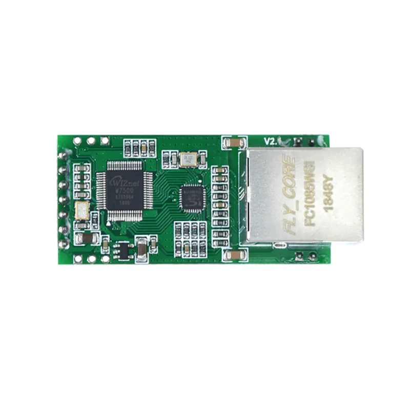 FS100P USR-TCP232-T2 Tiny Serial Ethernet Converter Module Serial UART TTL to Ethernet TCPIP Module Support DHCP and DNS