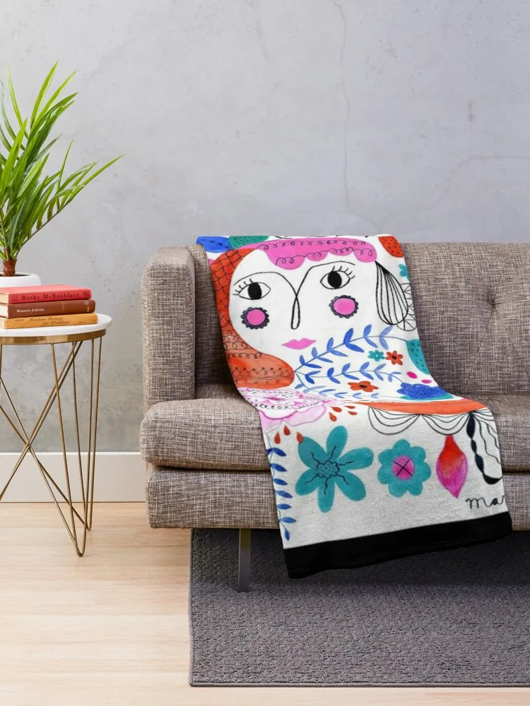 The birdwatcher Throw Blanket sofa bed Soft Plaid Decoratives Blankets