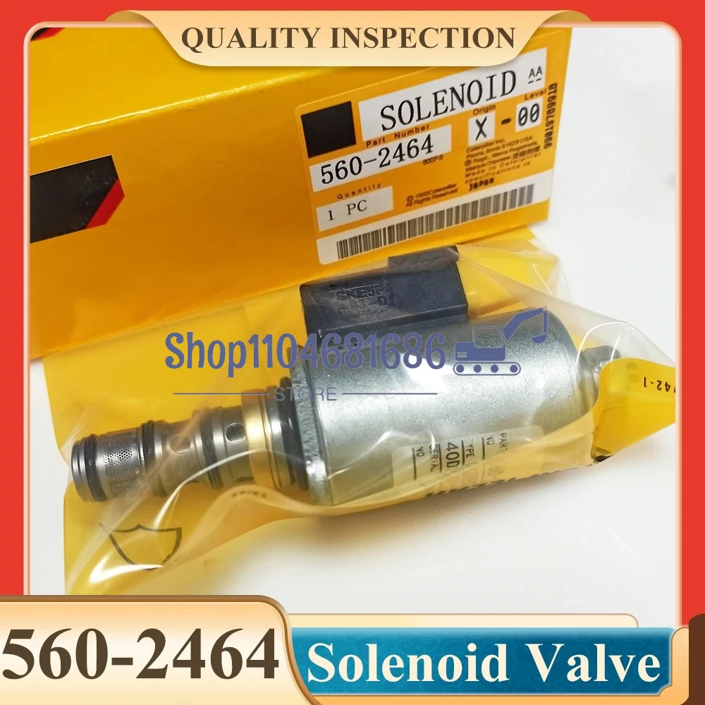 

560-2464 5602464 Solenoid Valve for Caterpillars Excavator 345GC 349 350 352 395 Solenoid Valve