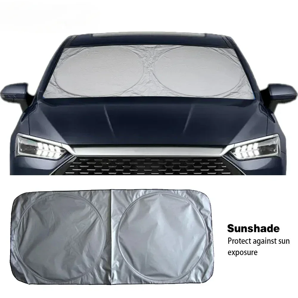 Car Windshield Sunshade Covers Cover Universal Windscreen Folding Visor Windshield Auto Window Sun Shade Protector Accessories