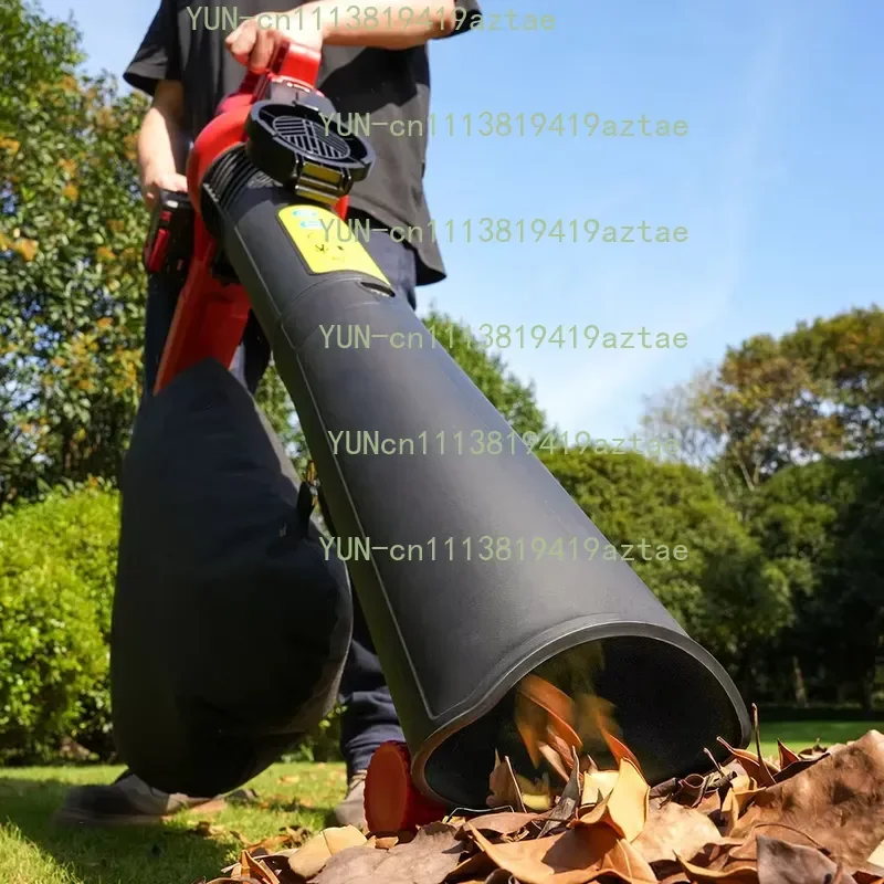 40V Cordless Backpack Leaf Blower With Battery & Charger Commercial Garden Blower
