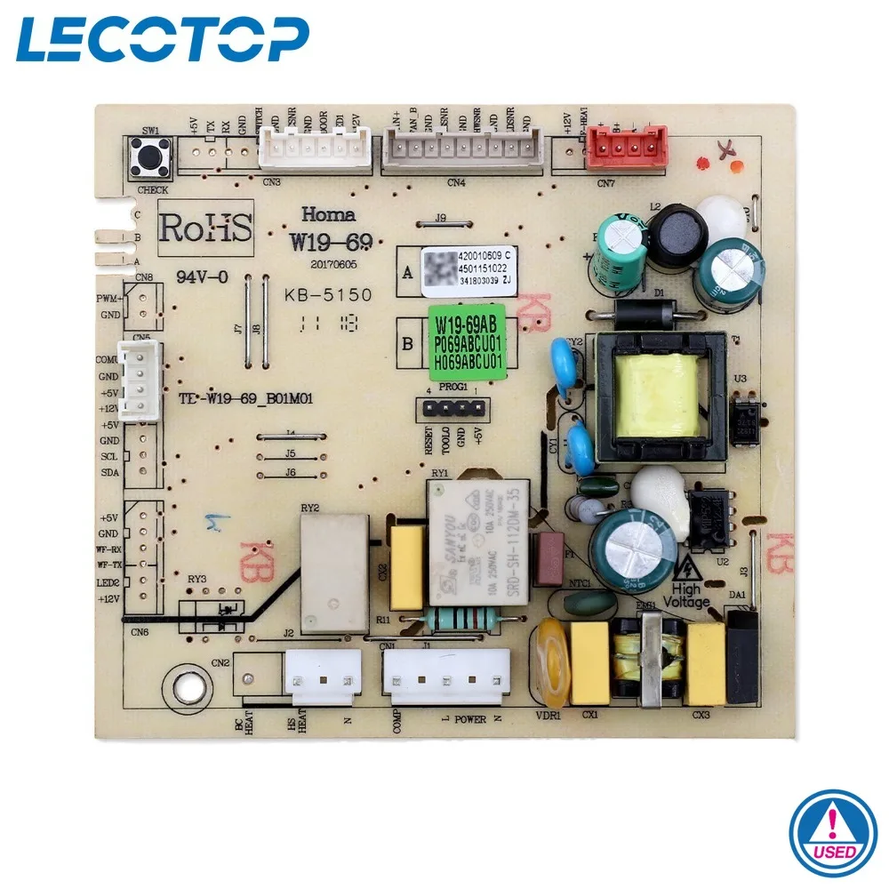 

W19-69A W19-69AB W19-69AC плата управления для холодильника Homa печатная плата холодильника Moteboard запасные части для морозильной камеры