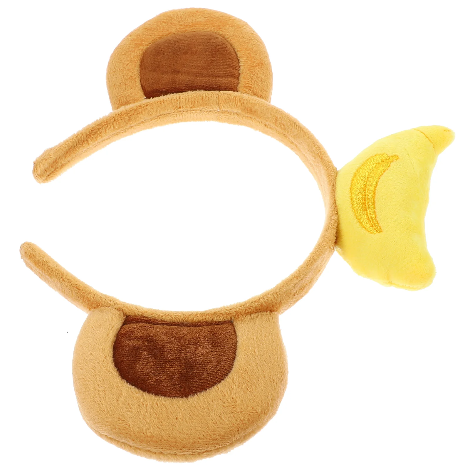 

Decorative Headband Cute Monkey Ear for Women Headbands Girls with Banana The Top Christmas Ears