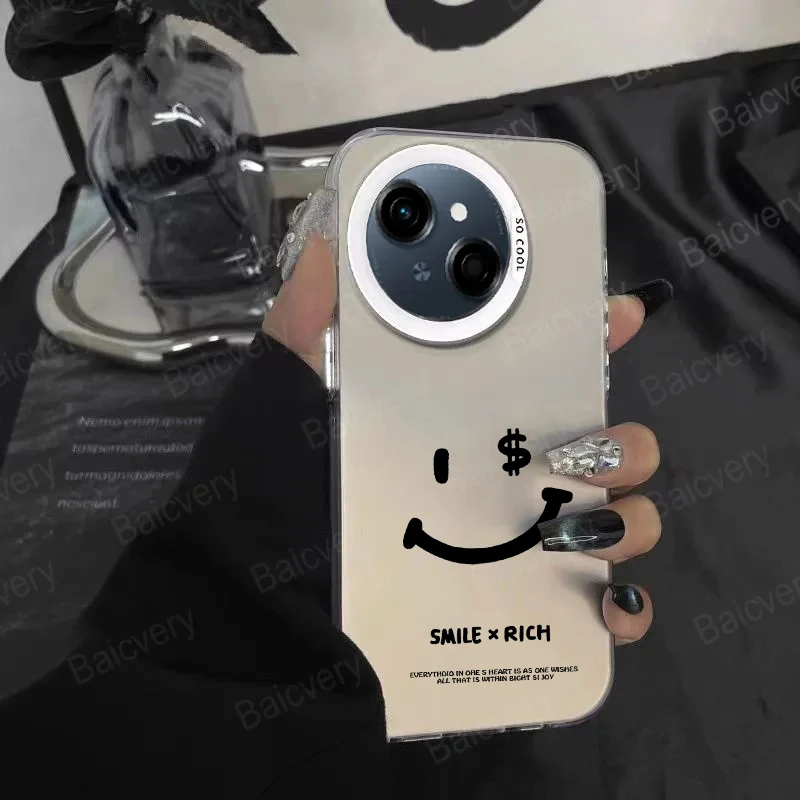 حافظة لهاتف Tecno Spark GO 1 Spark 30c 20c 10c 20 10 8c 7T 6 GO Pro Plus 4G 5G حافظة هاتف ليزر فاخرة على الطراز الكرتوني رقم 24 #4