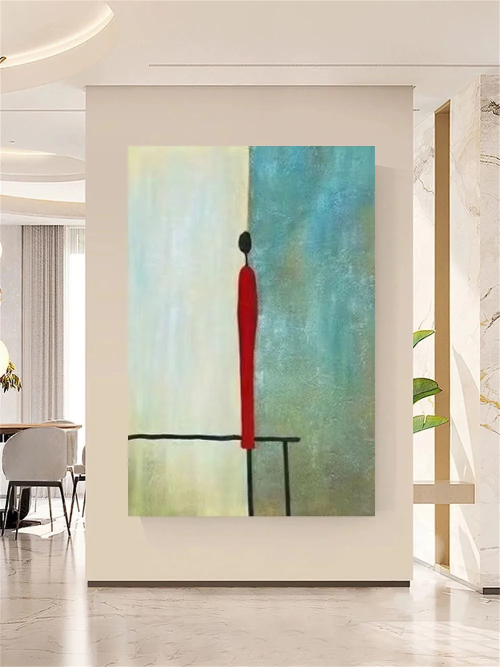 100% Pure Hand Drawn Abstract Art Design Oil Painting On Canvas Large-Sized Wall Hanging Painting High-End Home Decoration