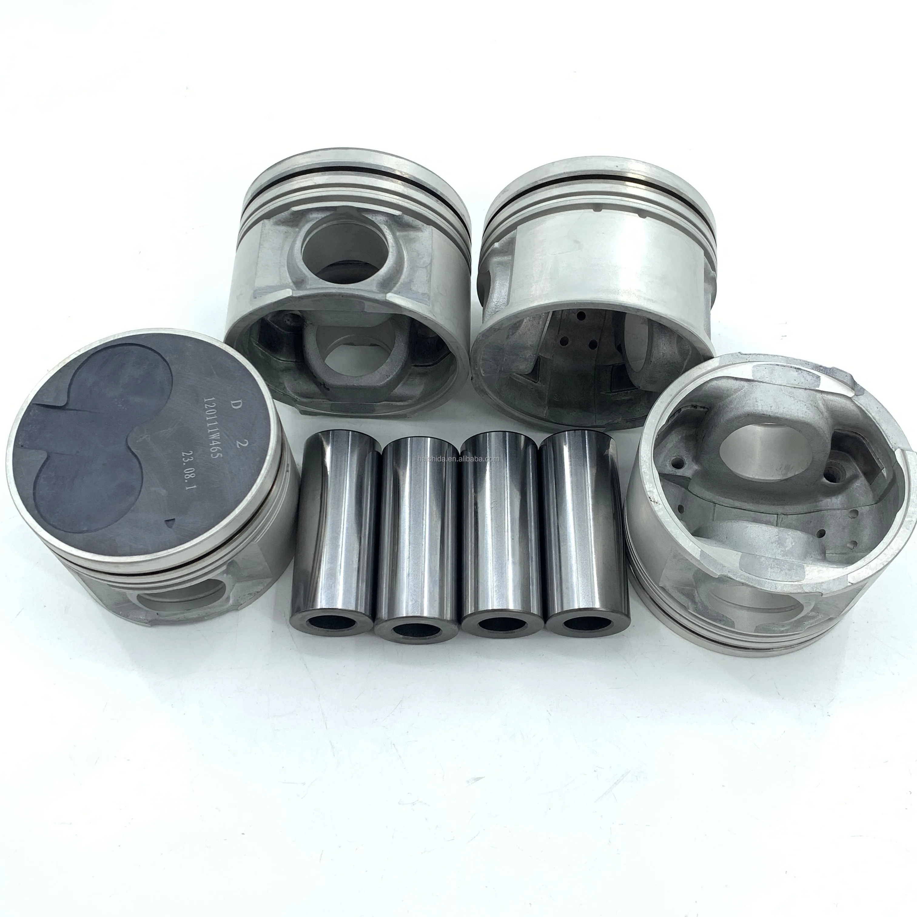 Поршень деталей двигателя 624HOTAuto для Nissan QD32 NP300 D22 OE 12010-2S606/1W415