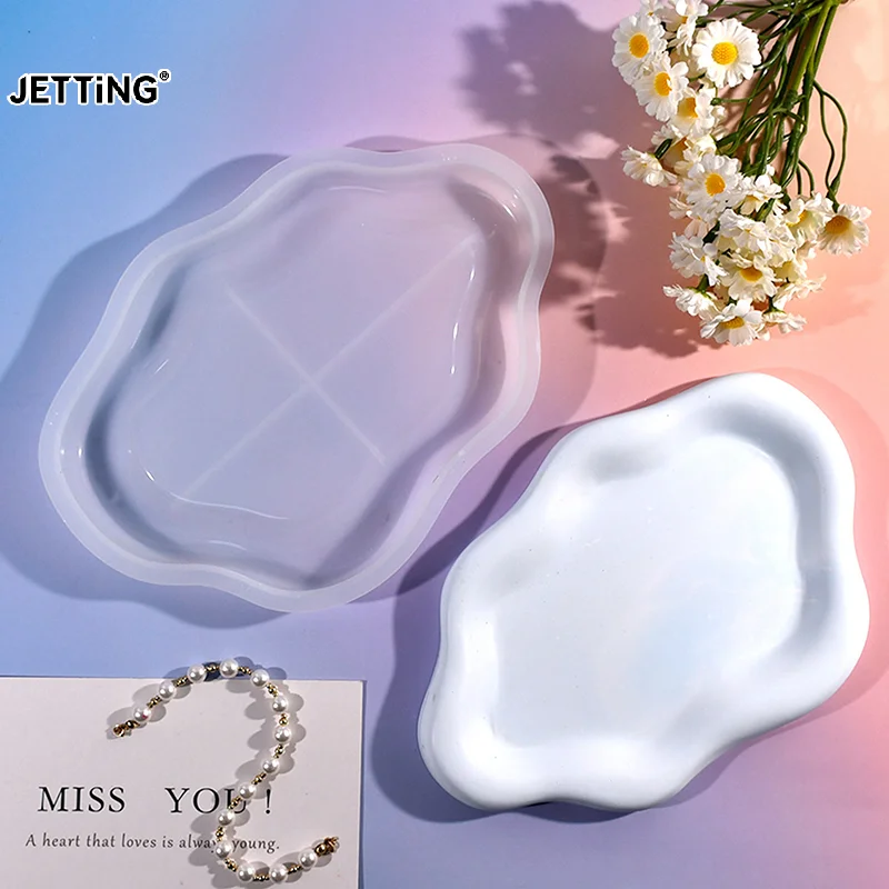 

Силиконовая форма для подноса в форме облака, силиконовая форма для бетонной плиты, форма для изготовления подсвечников из гипса и цемента своими руками