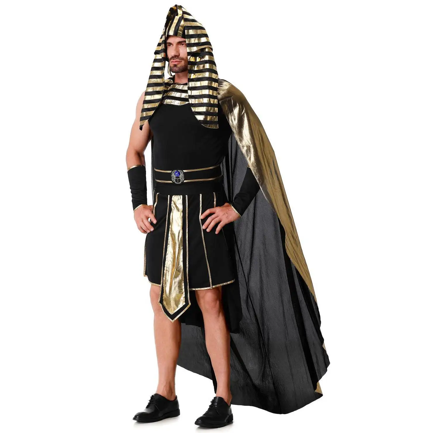 Halloween Par Ägyptische Königin Kostüm Damen Court Godd MXL Mittelalter Pharao Kleidung Bühnenaufführung Traditionelle C...