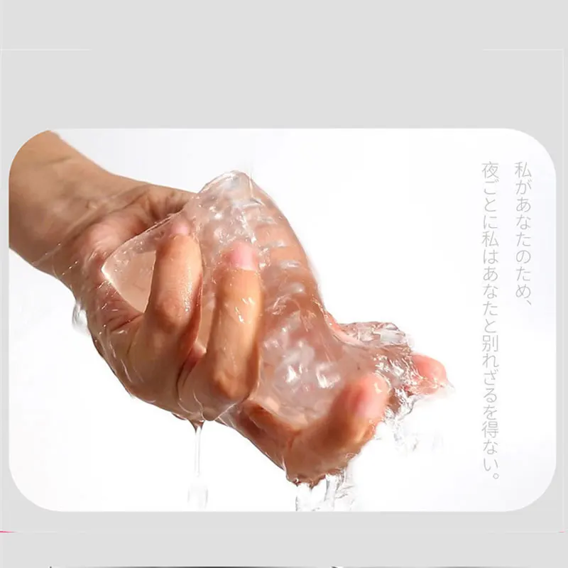 Masturbador Masculino Transparente para Homens, Buceta Artificial Vaginal, Chupa Glande, Bomba Penis, Brinquedos Sexuais, Exercício Erótico de