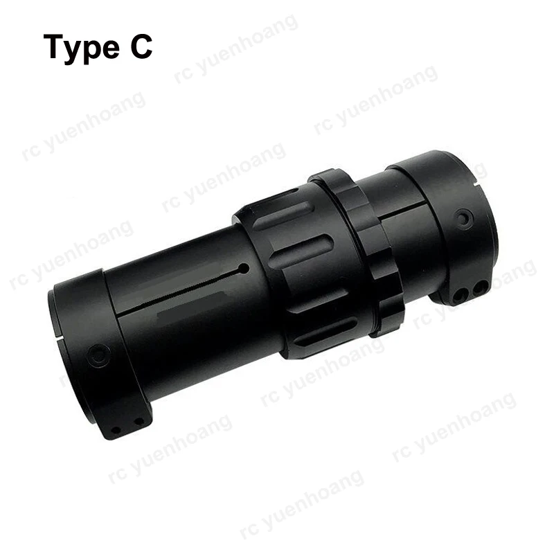 1PCS Aluminum Alloy Folding Arm D50mm Carbon Tube Connector Fixture Clip Clamp for RC Agriculture UAV Drone Rack Accessories