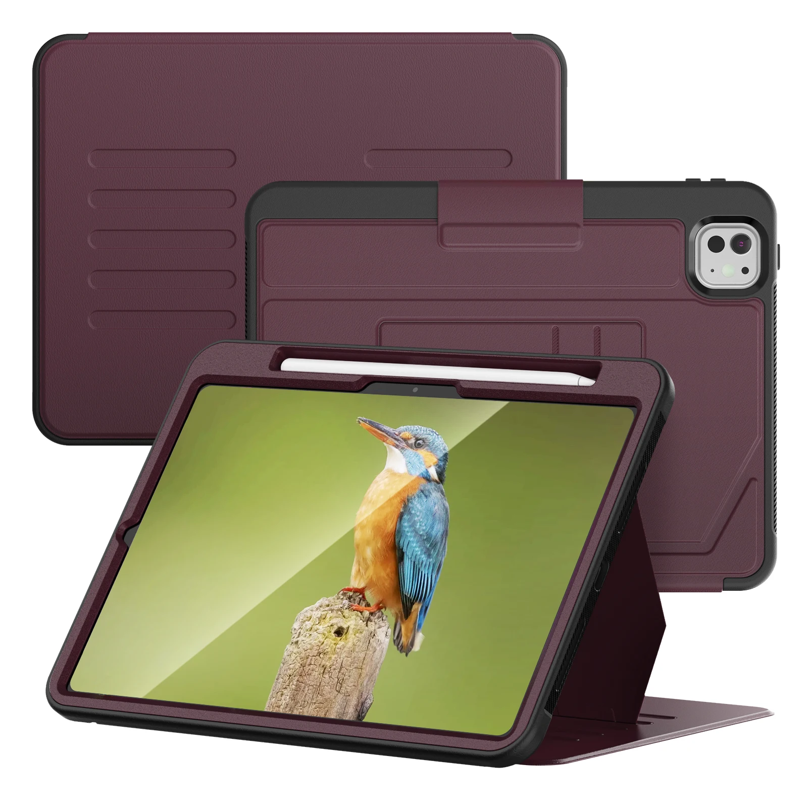 Magnetic Stand Smart Case For iPad Air Pro 11 2024 A2836 A2902 Pro11 2018 2020 2021 2022 Air 4 5 Multi-angle Luxury Rugged Cover