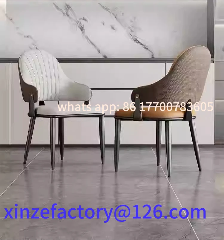 

Customizable Home Back Dining Chair Living Room Leisure Chair Study Desk
