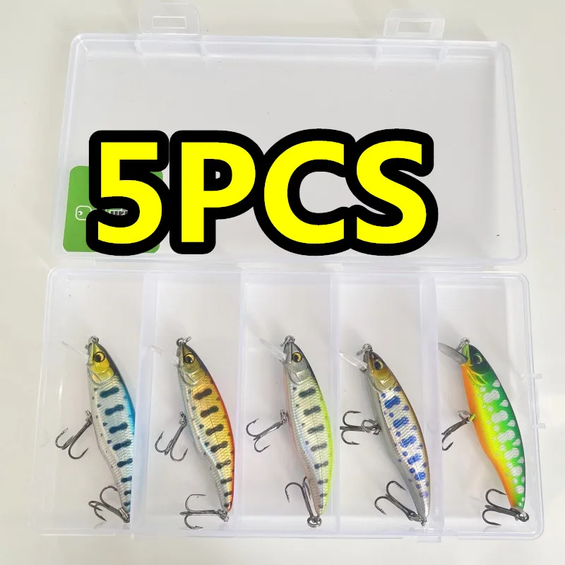 

LURETV SAME STYLE Greathunting GH54S 5,4 см 3,5 г 5 шт. наживка для форели с погружным потоком Ma Kou Lu Ya 9101