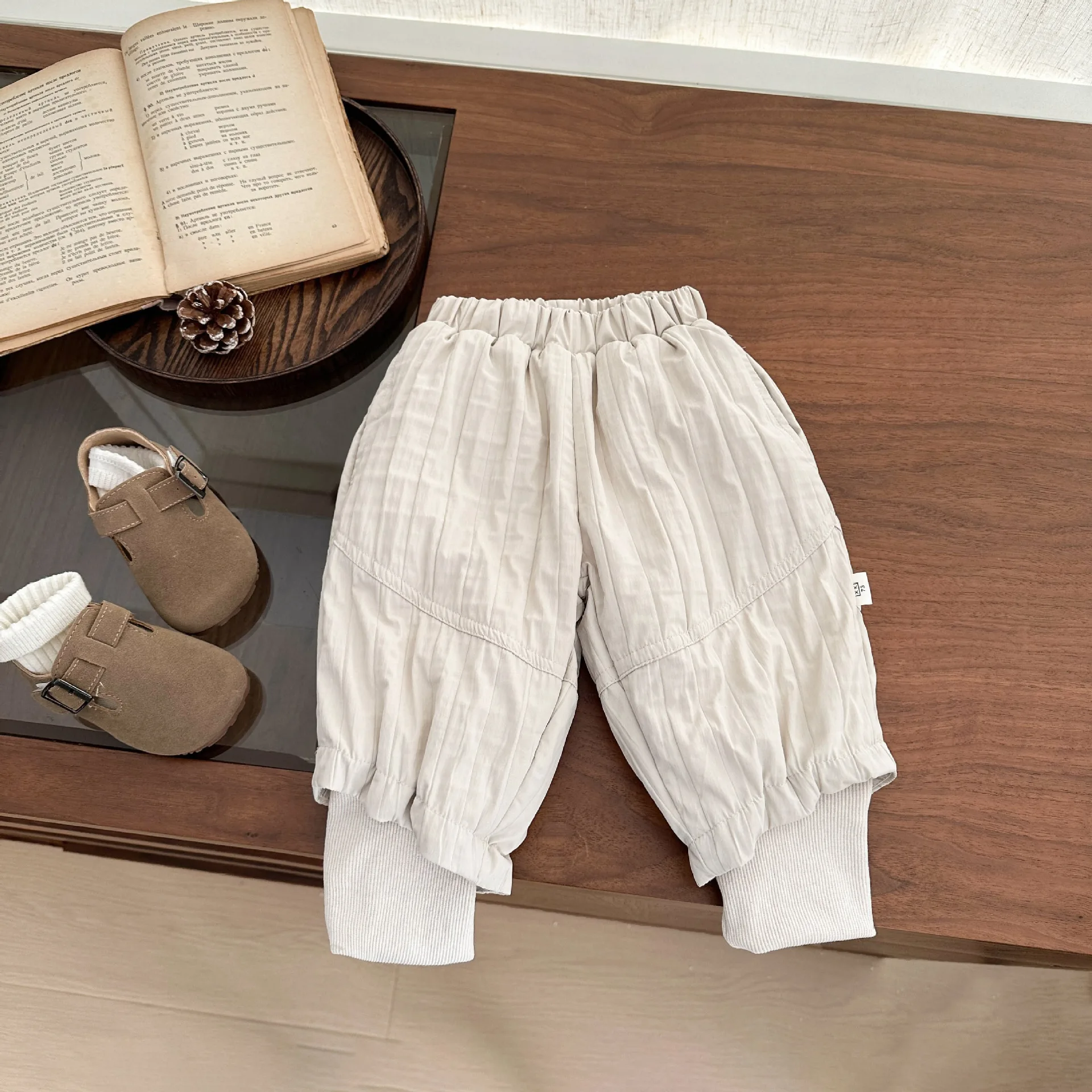 سراويل قطنية شتوية جديدة لعام 2025 للارتداء الخارجي سراويل ركض سميكة #3