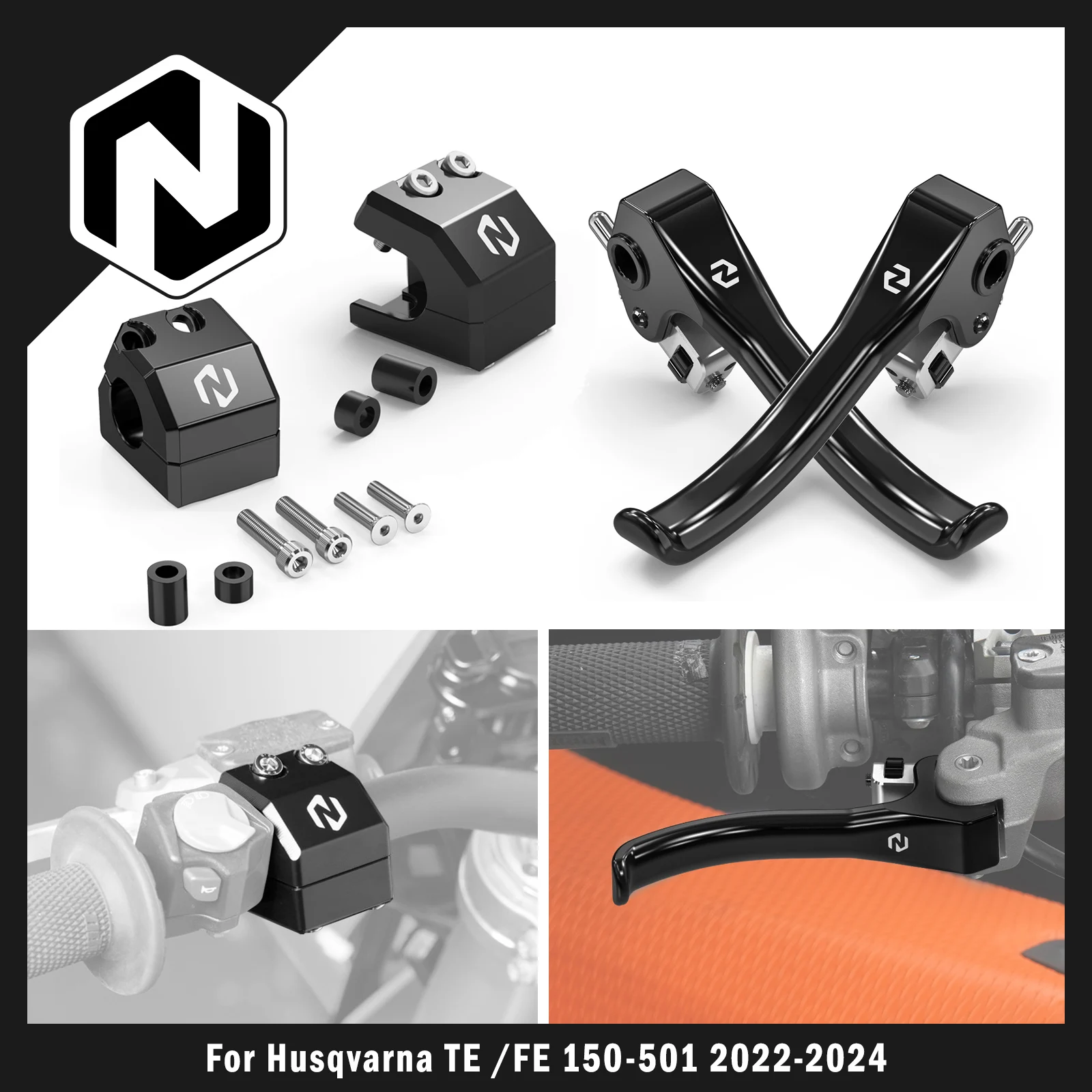 

For GasGas EC 300 250 2021-2025 For Husqvarna TE 300 FE 250 FE 450 2022-2024 Shorty Brake Clutch Lever Master Cylinder Protector