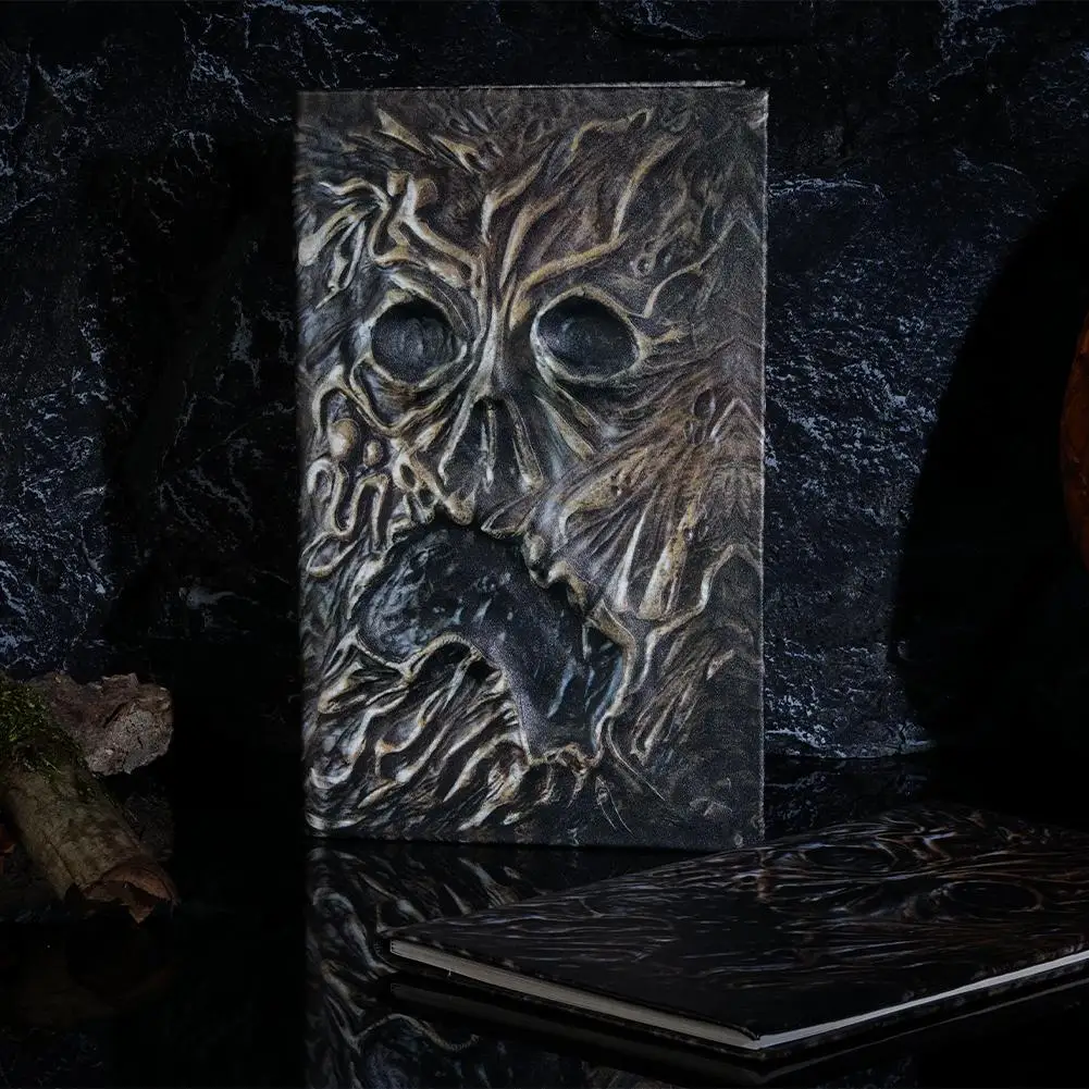 Necronomicon Dark Magic Book Prop Demon Evil Undead Altar Ritual Summon Book Home Halloween Magic Book Demonic Evil Horror Model