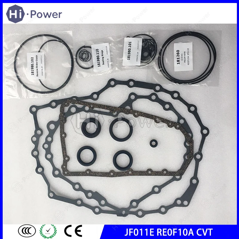 

Комплект Уплотнений сцепления коробки передач RE0F10A JF011E CVT для NISSAN Teana, комплект уплотнений для коробки передач, комплект уплотнений, ремонтных прокладок