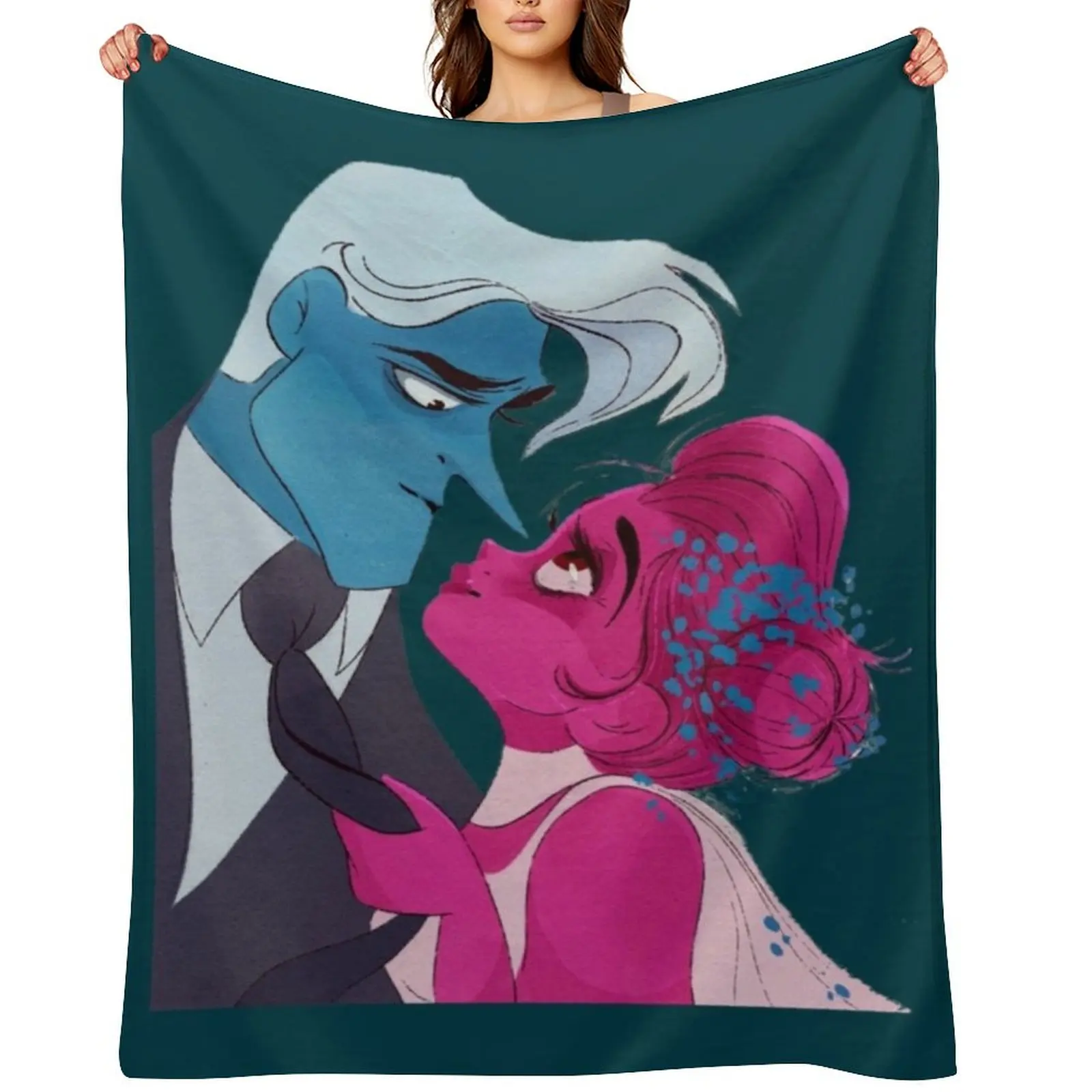 

Lore Olympus Active Throw Blanket wednesday Decorative Beds valentine gift ideas anime Blankets