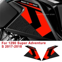 Para 1290 Super Adventure S 2017-2018 pegatinas de resina epoxi de Gel 3D pegatina para almohadilla de depósito de motocicleta Kit de pegatinas protectoras