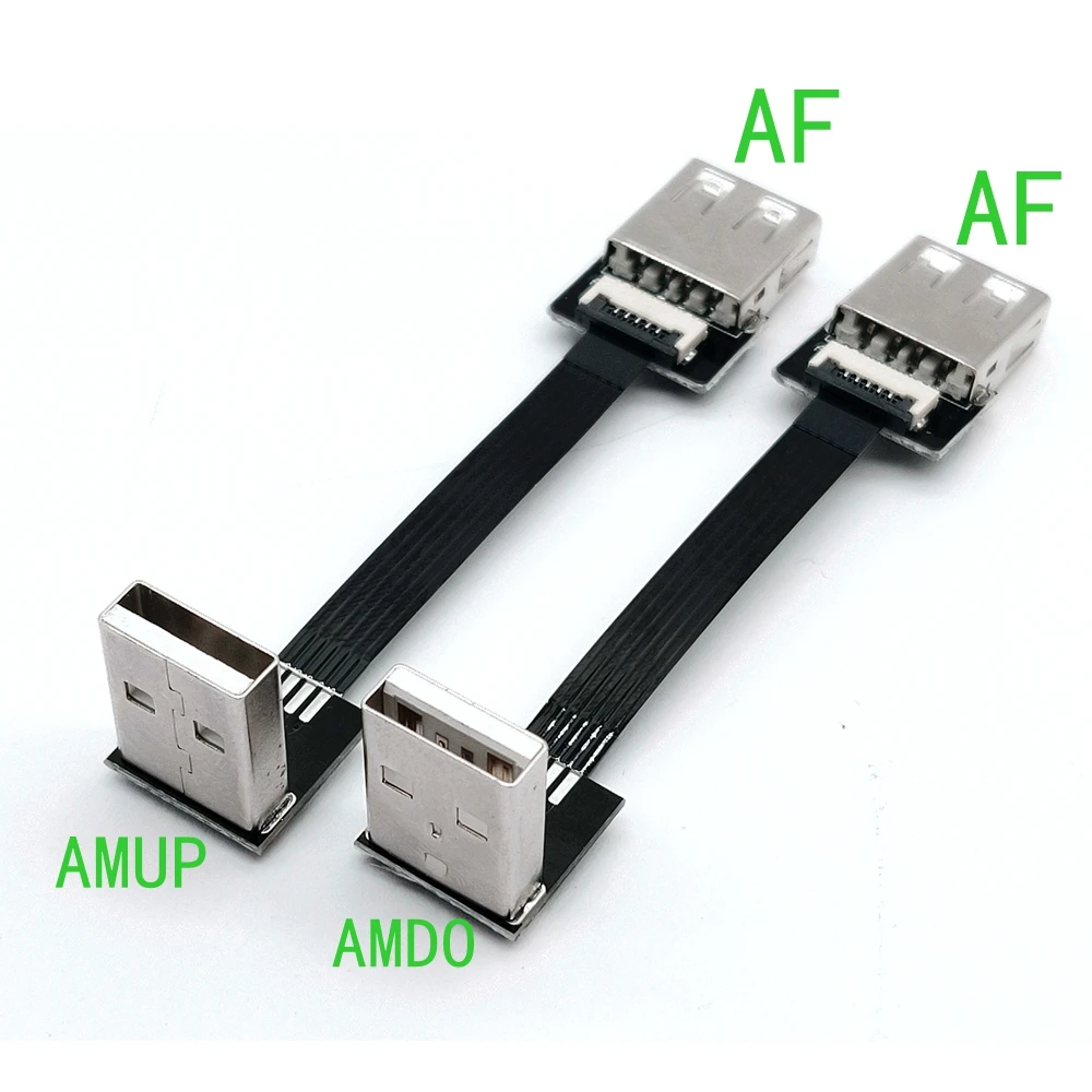 

0.05M-1M Fpv Monitor Standard USB male to female ffc super soft ultra thin flat fpc charging tape cable