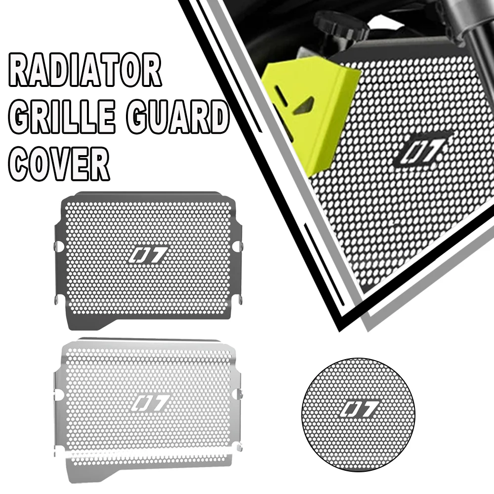 

MT-07 FZ-07 Motorcycle Radiator Grille Grill Protective Guard Cover Protection For Yamaha MT-07 FZ-07 MT07 MT 07 2018-2024 2023