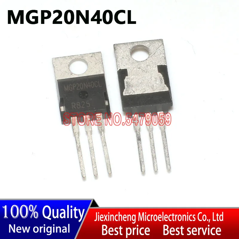 5 uds MGP20N40CL MGP20N40 TO220 400V 20A nuevo
