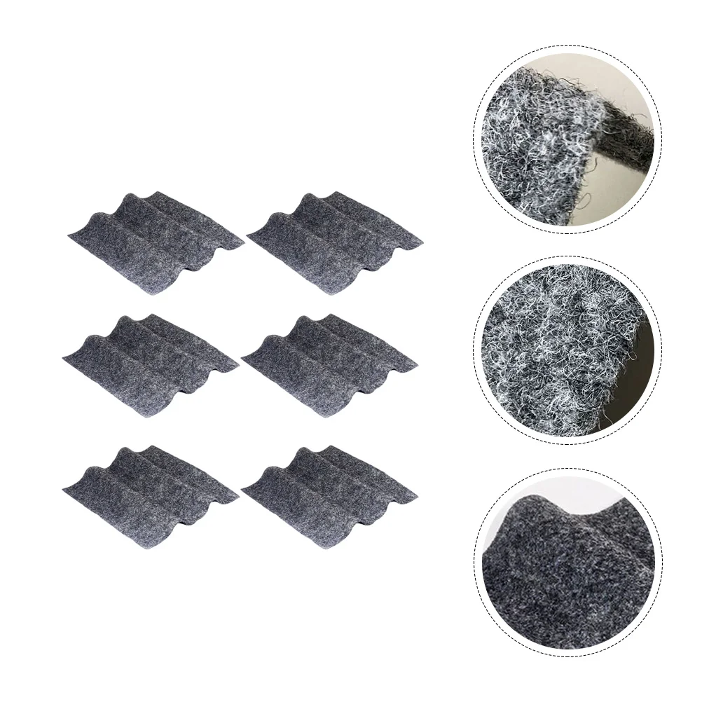 

6 PCS Clean Scratch Polishing Cloth The Car Pads Buffing Multipurpose Repair Water Spot Remover