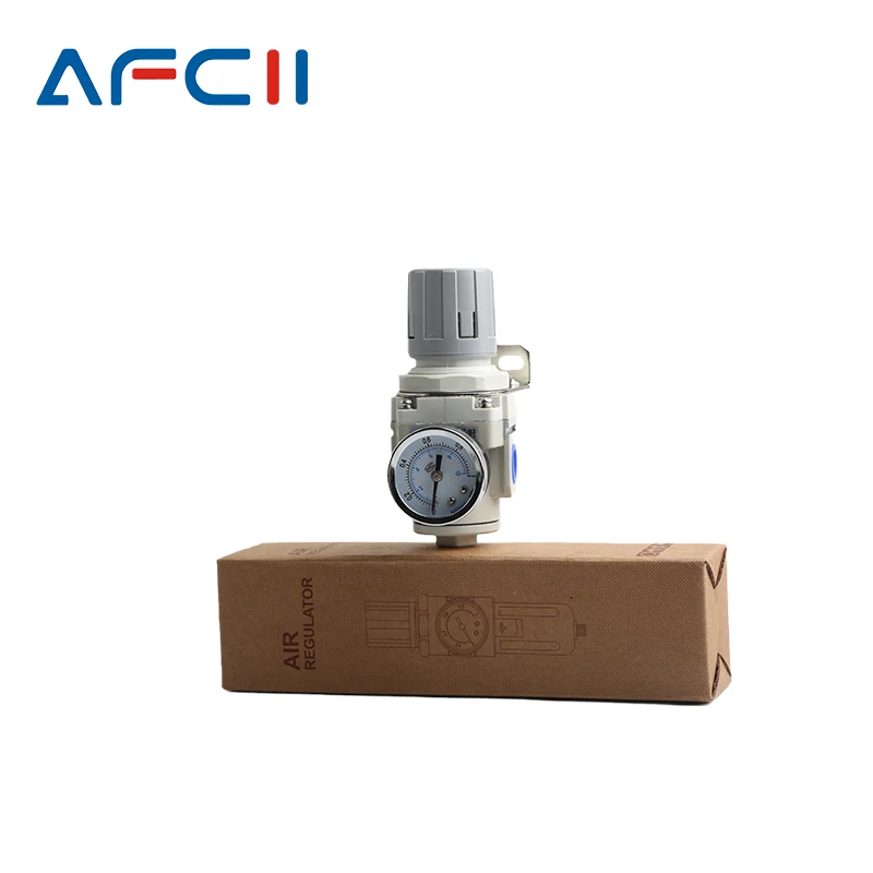 AR2000 1/4 Air Pressure Regulator Compressor Reduction Valve 4MM 6MM 8MM 10MM 12MM AR1000 AR3000 AR4000 AR5000