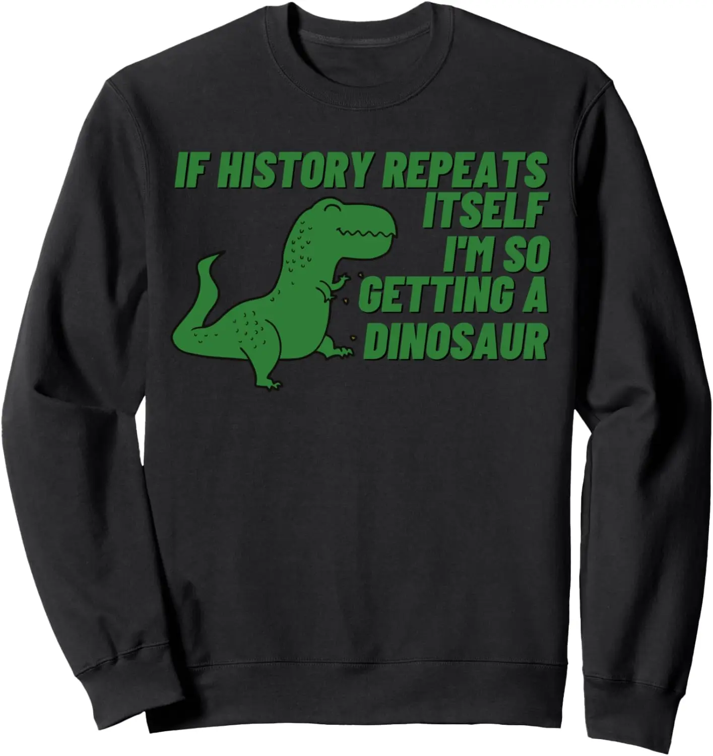 Funny Chicken Farmer Gifts - I Raise Tiny Dinosaurs Sweatshirt