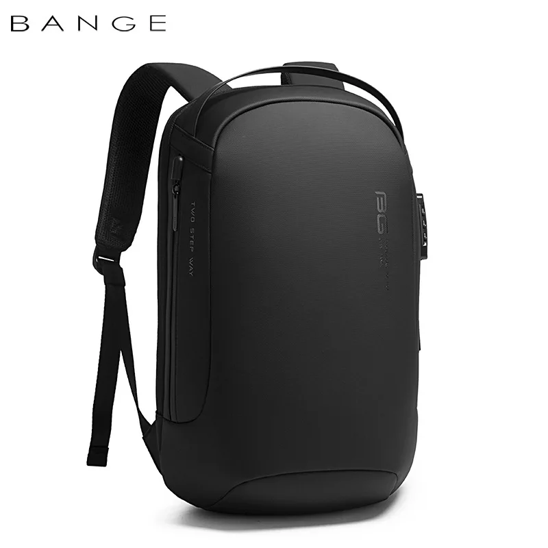 Imagem -03 - Bange Mochilas para Homens 15.6 Polegadas Mochilas para Laptop Moda à Prova Dágua Mochila de Viagem Anti-ladrão Bolsas Escolares Masculinas