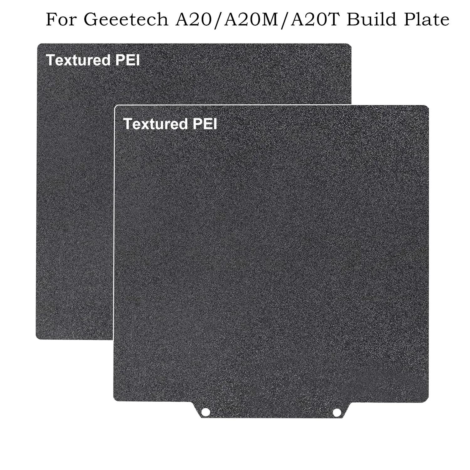 

For Geeetech A20 Build Plate Textured PEI Double Sided Black PEI Flexible Spring Steel Sheet 260x260mm for Geeetech A20M/A20T