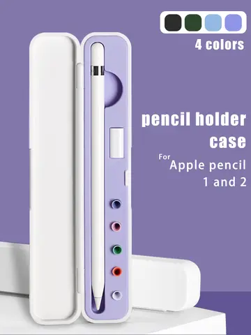 For Apple Pencil Box 1 2 Portable Holder Nib Case iPencil Accessories Stylus ipad Pencil Protection Case Touch Pen Cover Storage