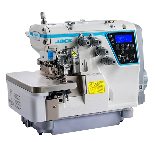 

JACK C5F Компьютеризированная оверлочная машина Промышленная швейная машина Одежда Текстильное оборудование