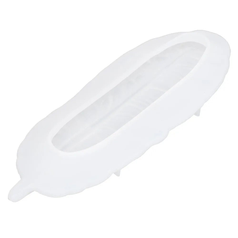 

Jewelry Tools Feather Silicone Mold Crystal Clear Creative Feather Shape Mold White DIY Resin Mold Home Decor