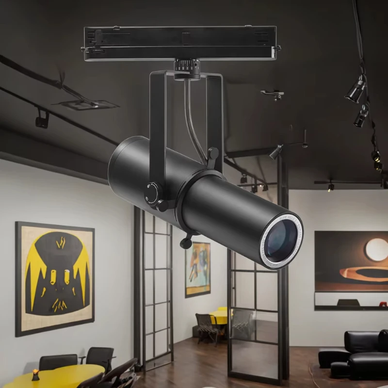 

Современный сертифицированный ETL светильник COB серии Museum 20W/30W/40W, мобильный трековый светильник Purple Bee с управлением через приложение Tuya, умное изменение цвета