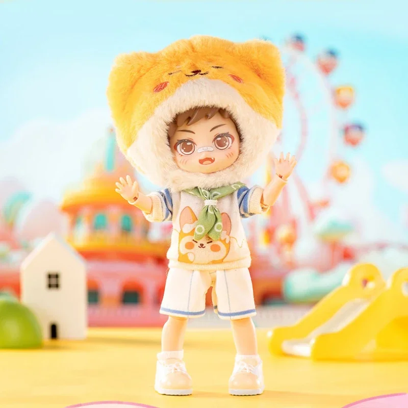 In stock PEETSOON Garden Party Series 16cm 1/12 Bjd Obtisu1  Kawaii Dolls  Action Anime Figures Toys  Cute Figure Toy Gift