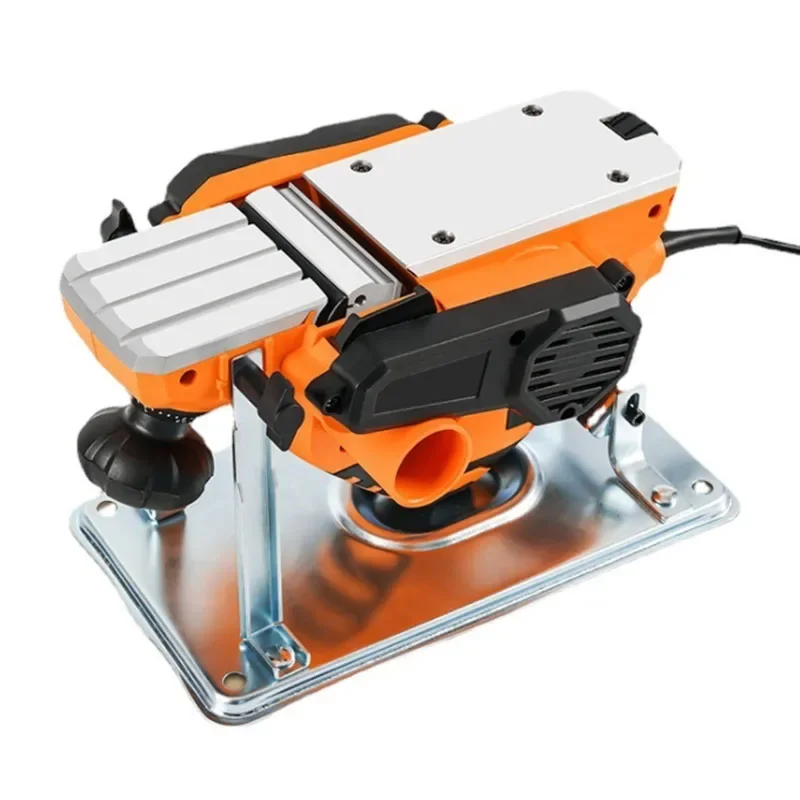 220v Portable Flip Small Multi-function Planer Woodworking Planer Electric Planer Cutting Board