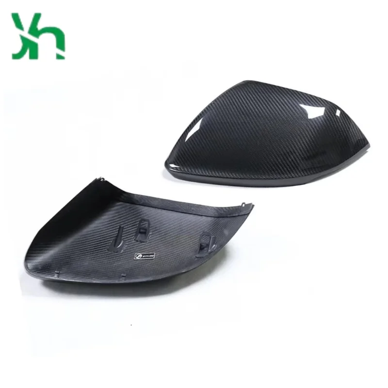 استبدال لامبورغيني URUS Audi Q8 RS غطاء مرآة من ألياف الكربون الجافة غطاء مرآة الرؤية الخلفية